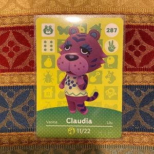 Genuine ACNH amiibo for Claudia
